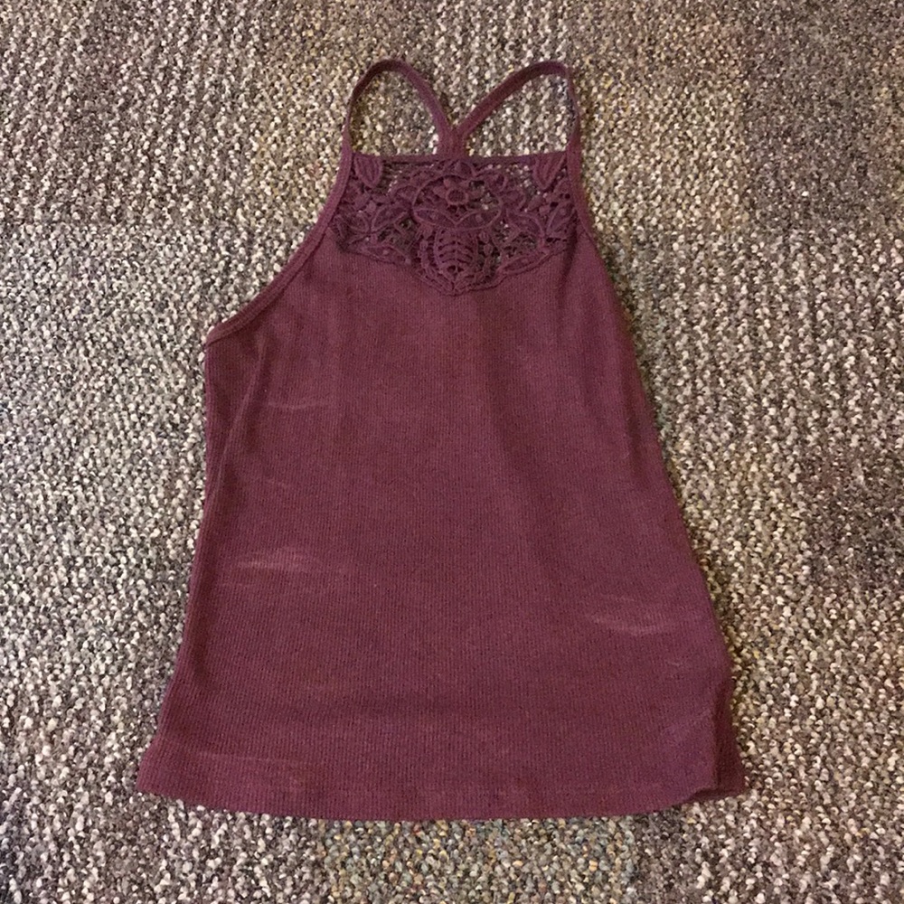 Purple/Maroon tank top